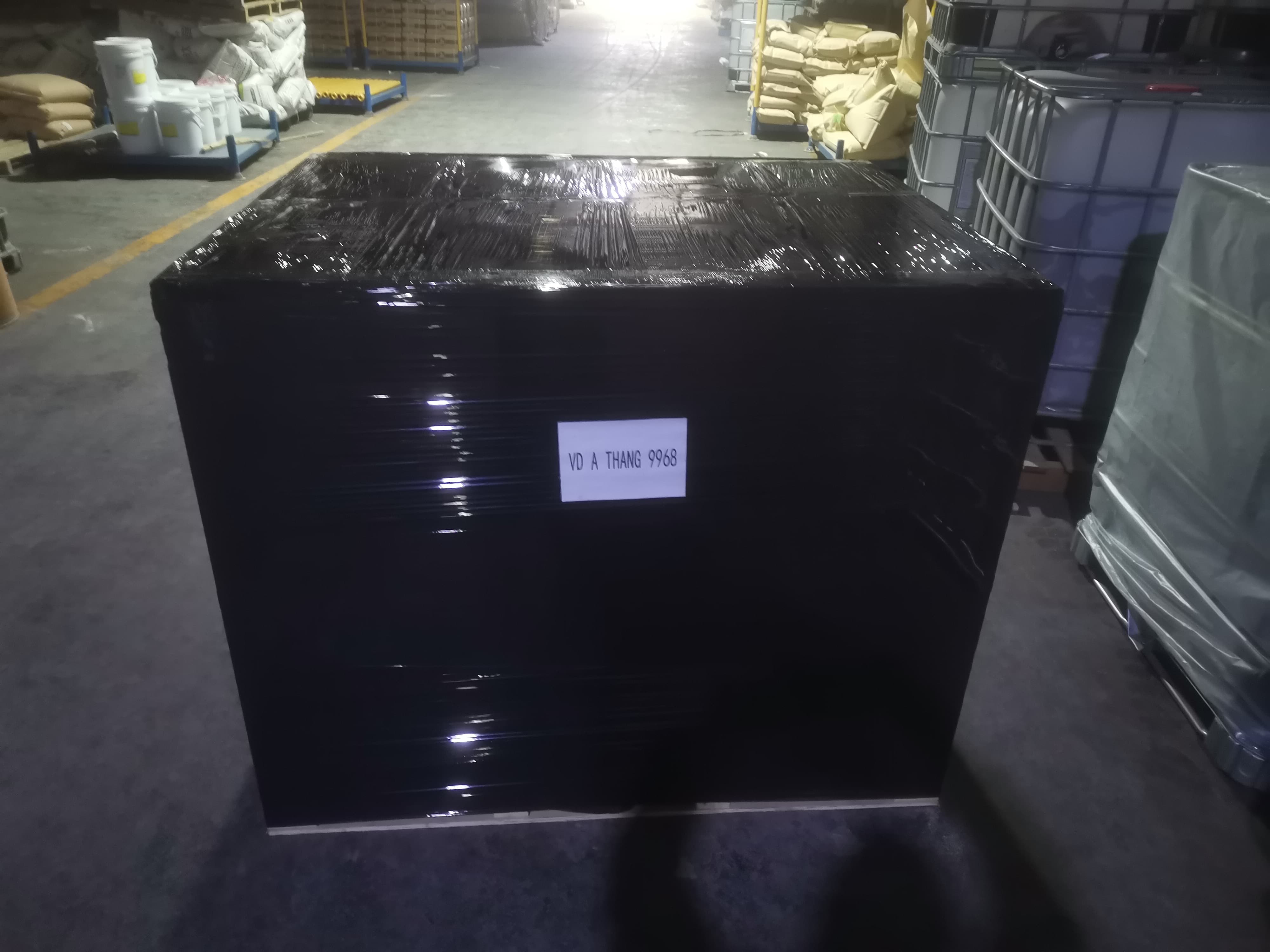 Shippment of Liquid Palatant Shippment of Liquid Palatant