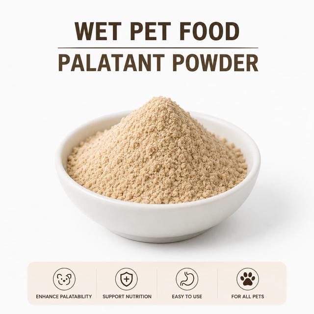 Specialized Powder Palatant for Wet Pet Food